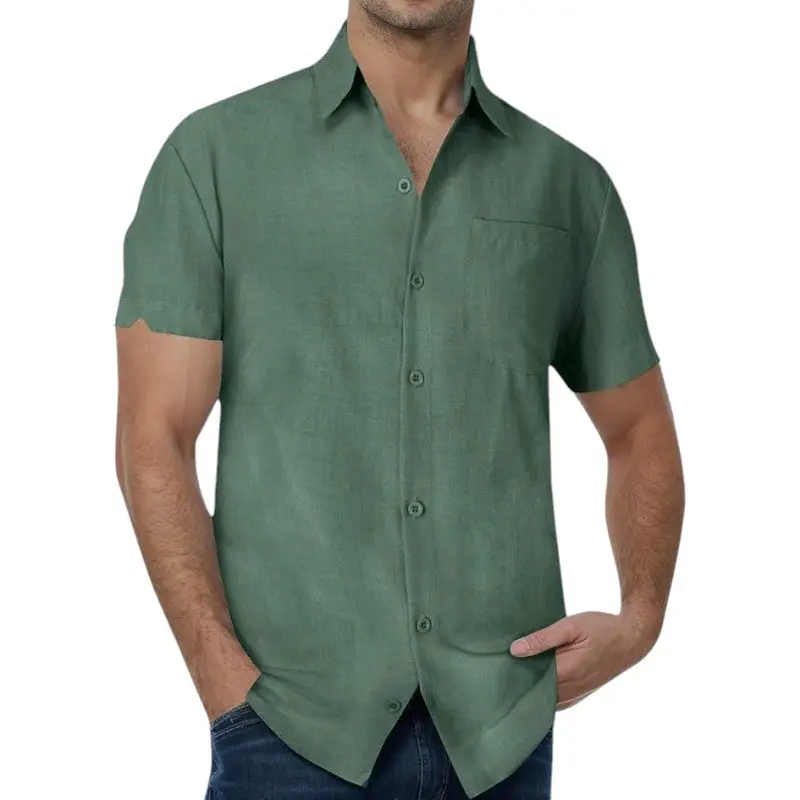 CHEMISE MILITAIRE EN COTON LÉGER - Image 8
