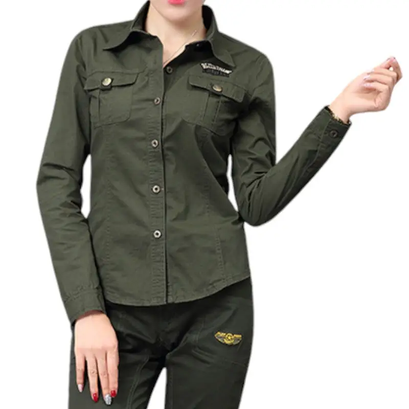 Chemise militaire femmes - Image 2