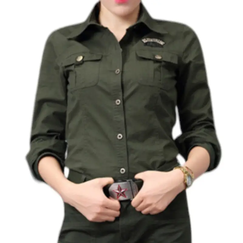 Chemise militaire femmes - Image 5