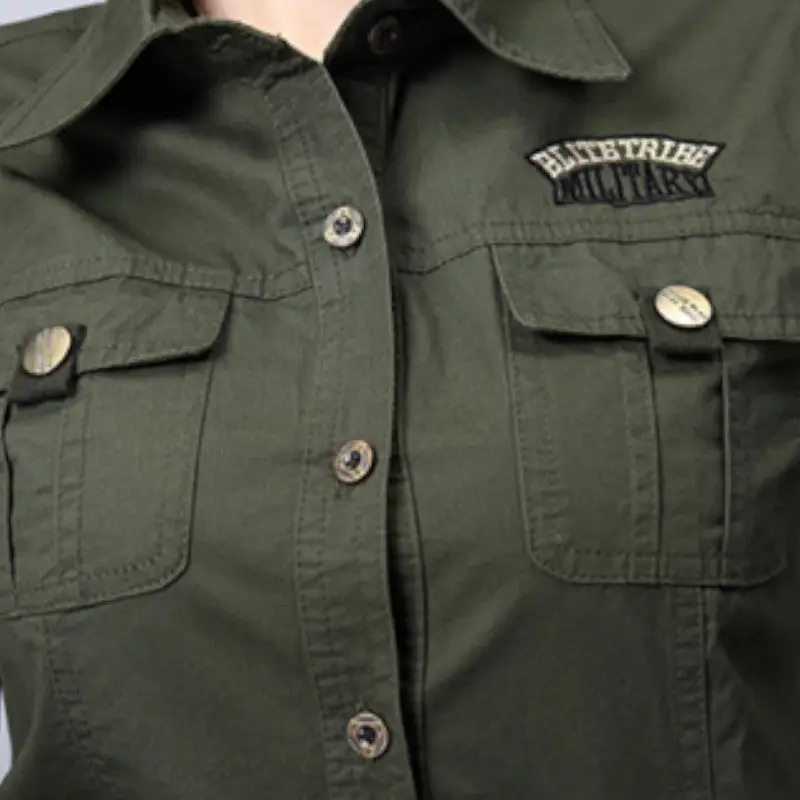 Chemise militaire femmes - Image 9