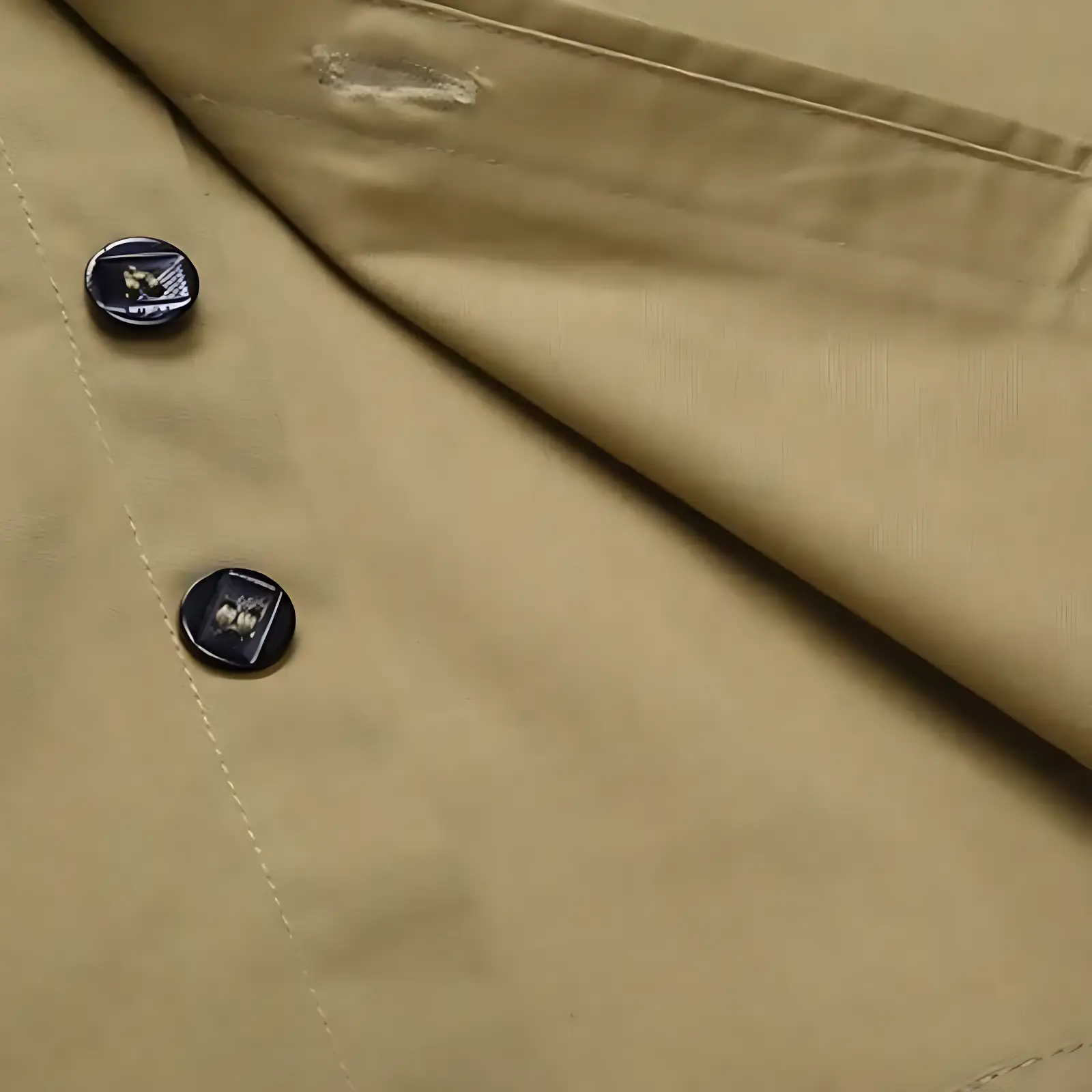 Chemise militaire homme kaki - Image 7
