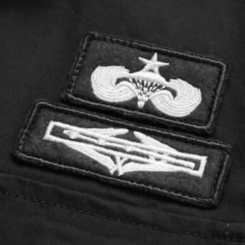 Chemise militaire noire - Image 7