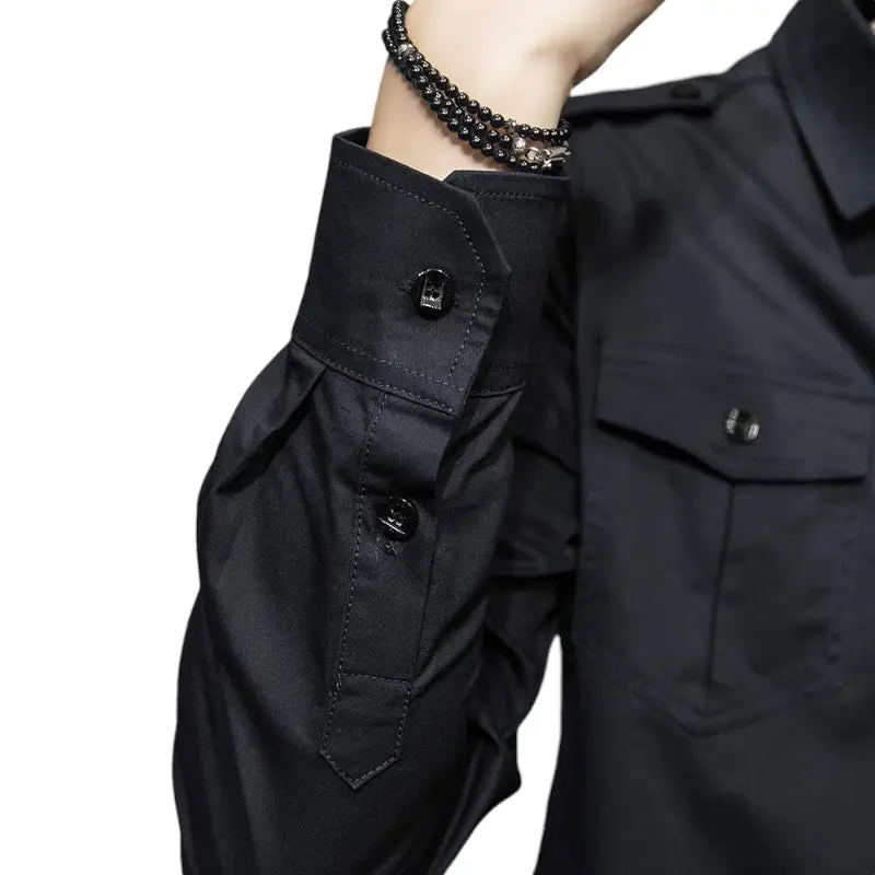 Chemise style homme militaire - Image 5