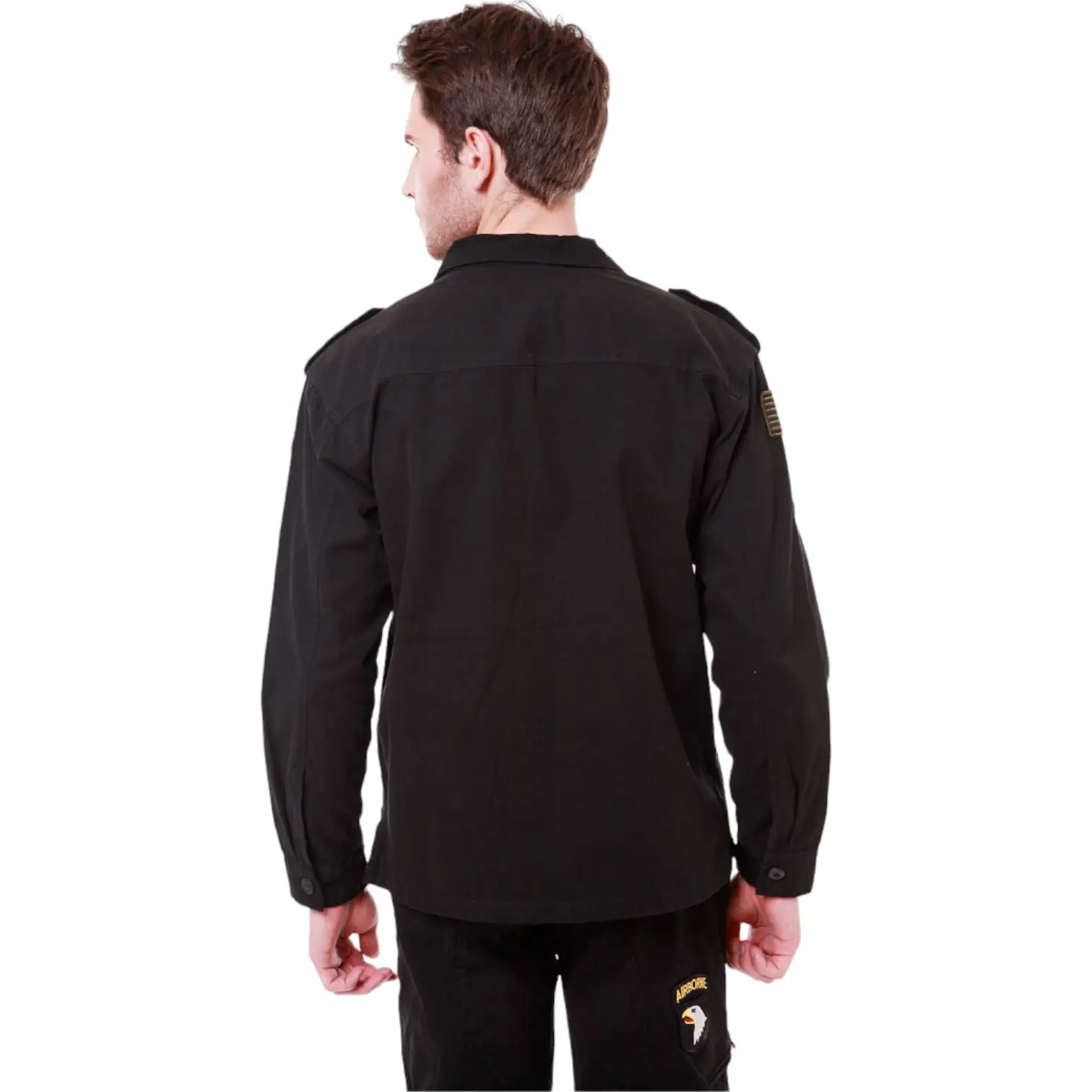 Chemise style militaire homme - Image 11