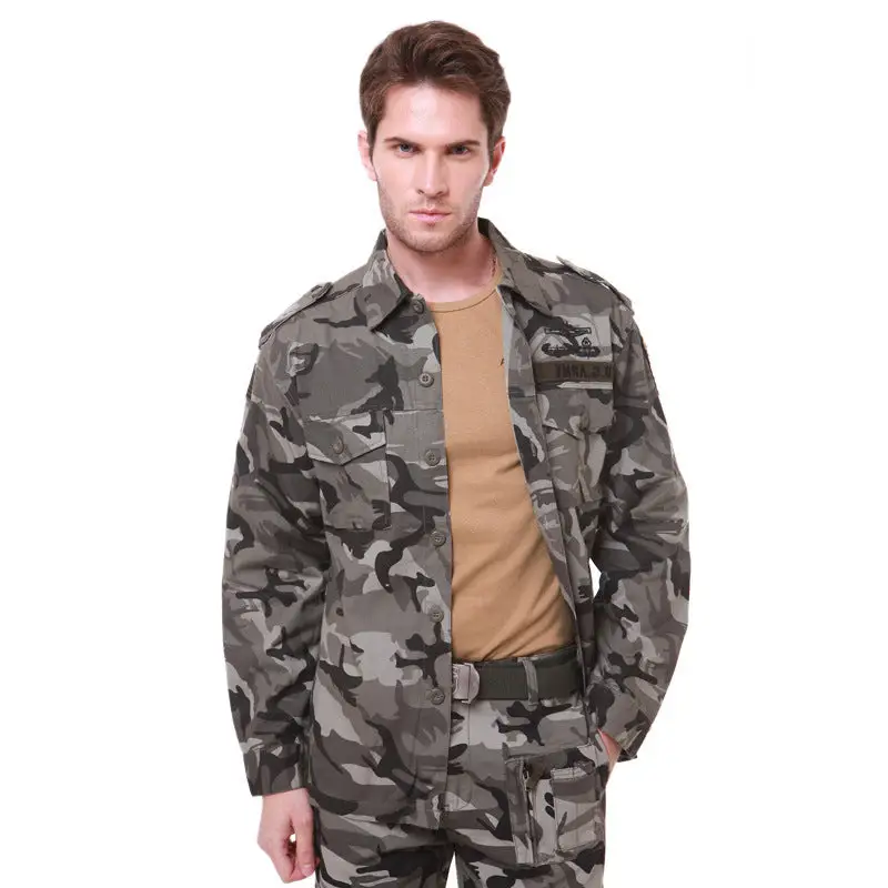 Chemise style militaire homme - Image 8