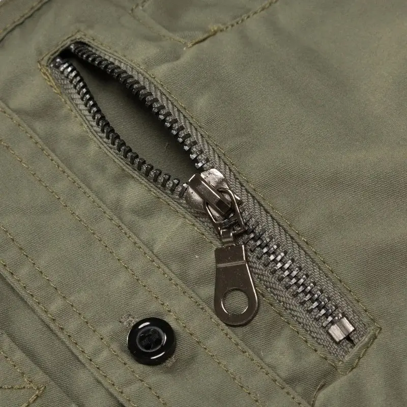 Chemise vert militaire homme - Image 13