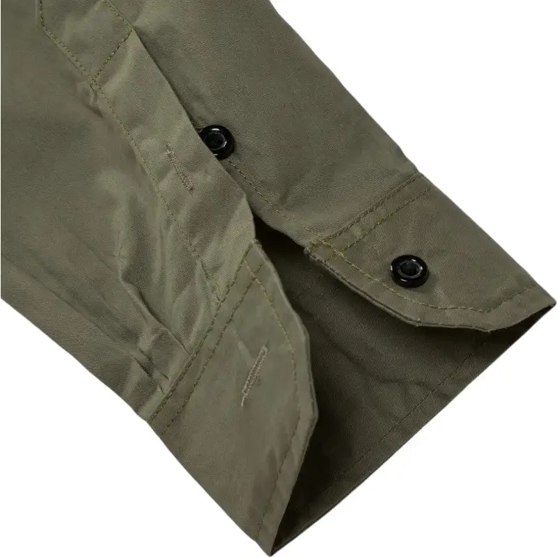 Chemise vert militaire homme - Image 14