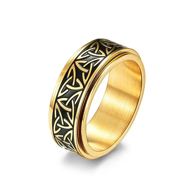 Chevaliere homme argent initiale - Image 8