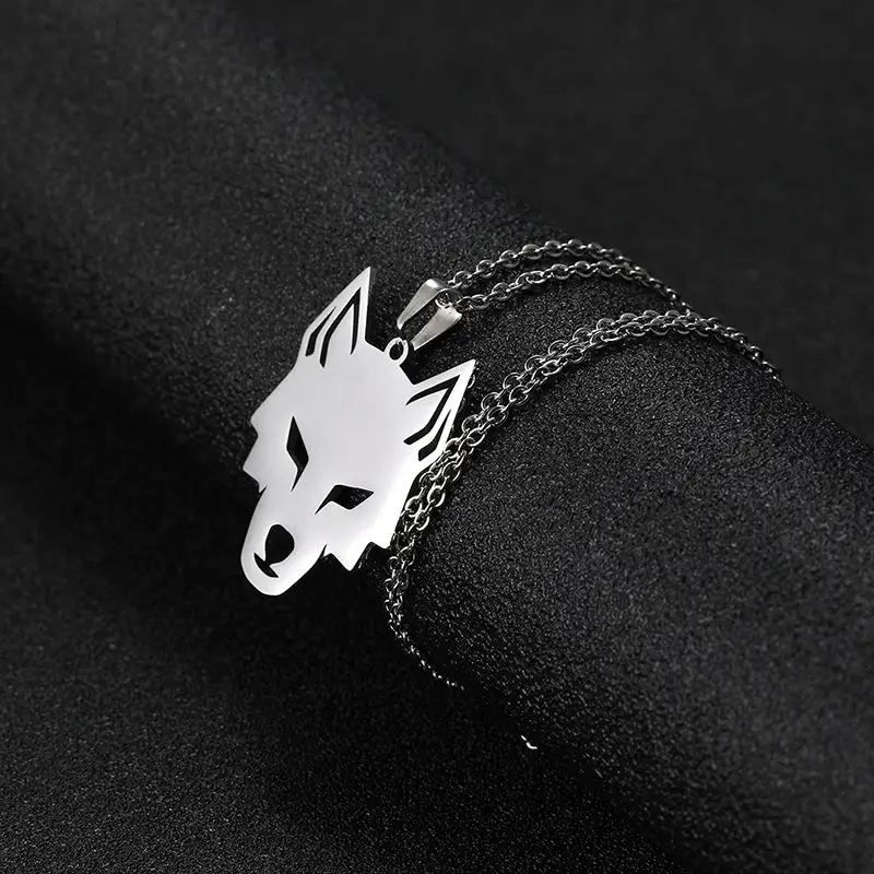 COLLIER MILITAIRE - LOUP SOLITAIRE (ARGENT) - Image 14