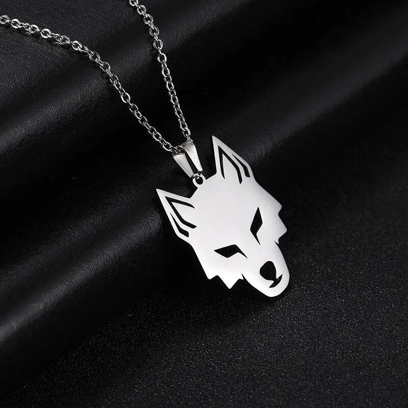 COLLIER MILITAIRE - LOUP SOLITAIRE (ARGENT) - Image 16