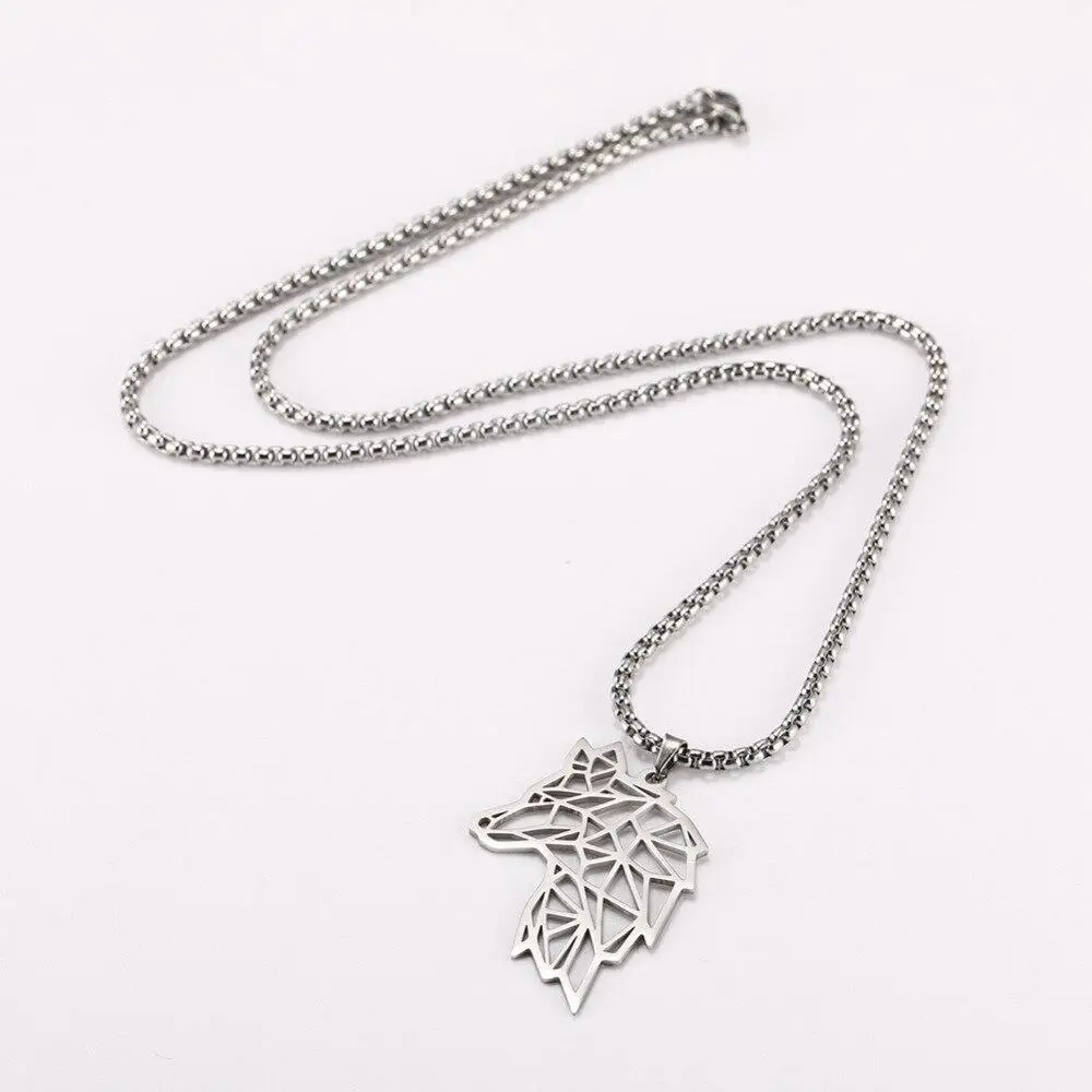 COLLIER MILITAIRE - LOUP SOLITAIRE (ARGENT) - Image 18
