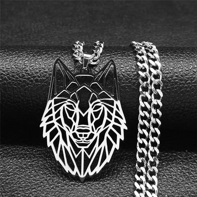 COLLIER MILITAIRE - LOUP SOLITAIRE (ARGENT) - Image 5