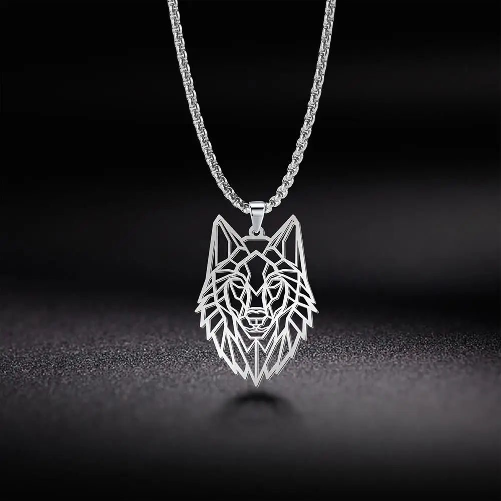 COLLIER MILITAIRE - LOUP SOLITAIRE (ARGENT) - Image 6