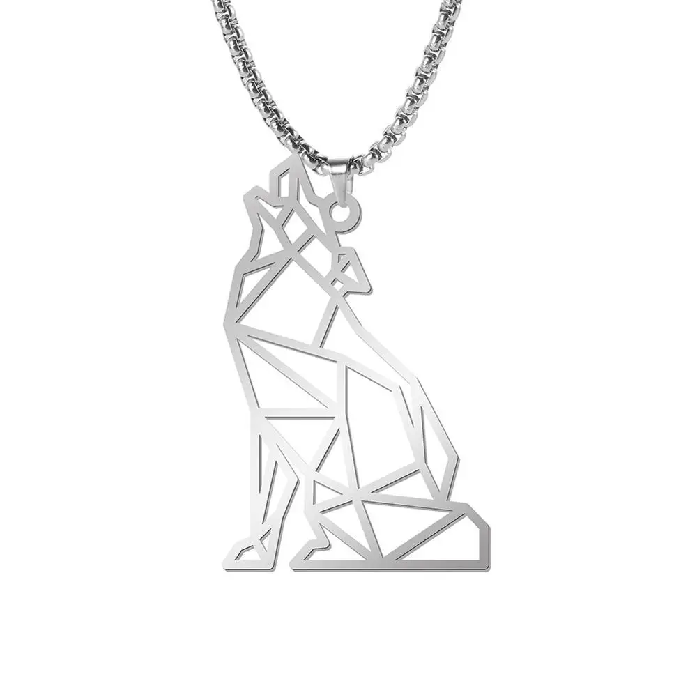 COLLIER MILITAIRE - LOUP SOLITAIRE (ARGENT) - Image 7