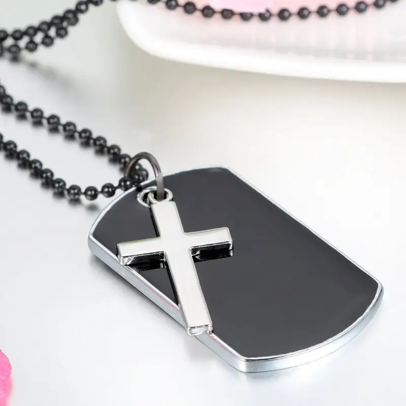 Collier plaque militaire homme personnalisé - Image 4