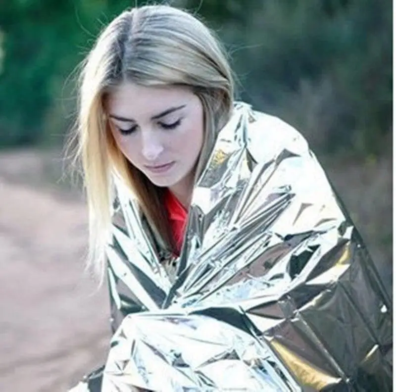 Couverture de survie sous tente - Image 3