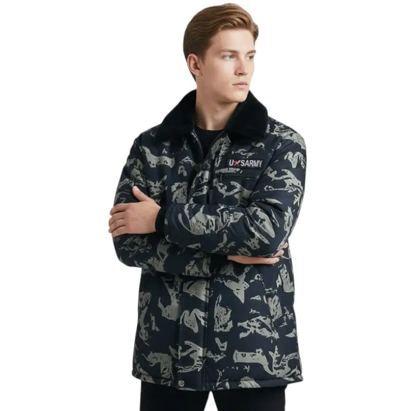 Doudoune camouflage militaire homme - Image 6