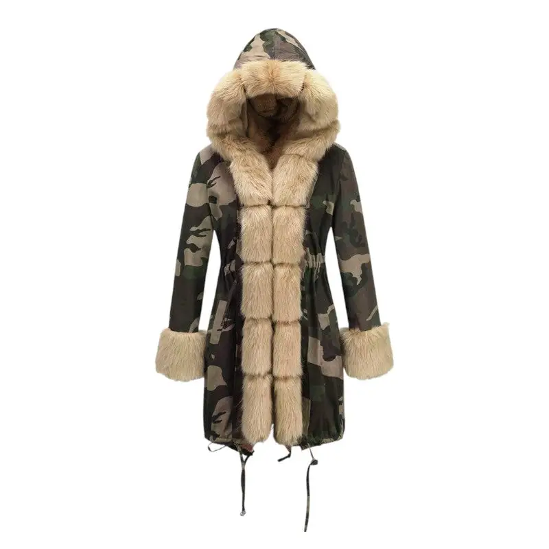 Doudoune femme militaire - Image 3