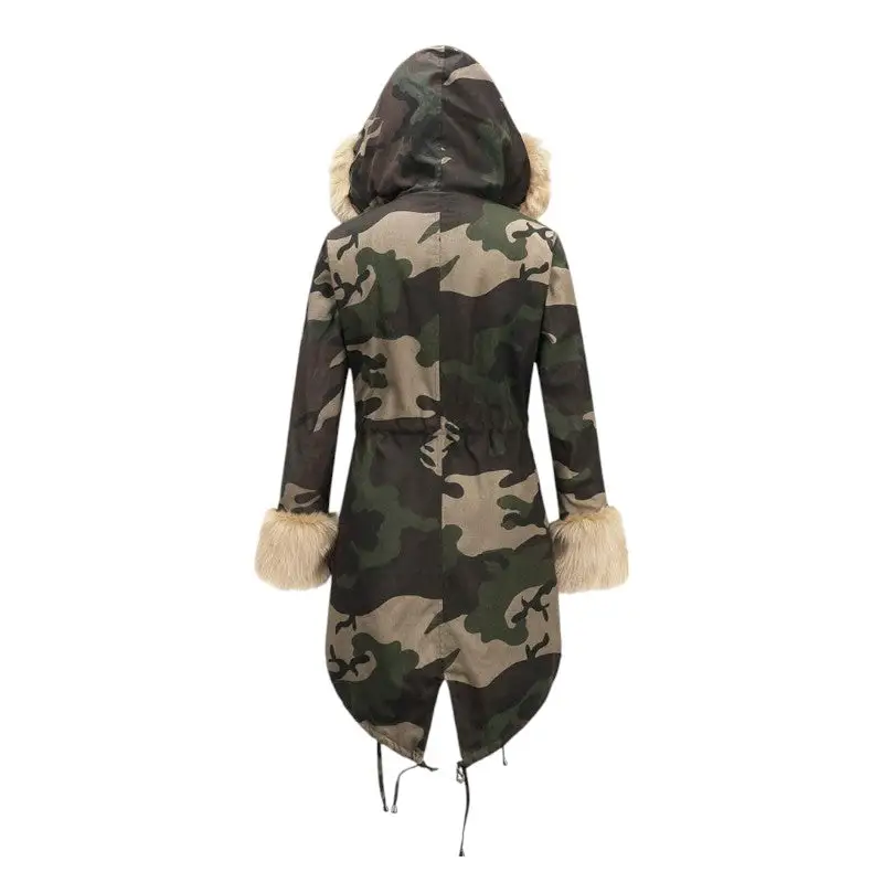 Doudoune femme militaire - Image 4