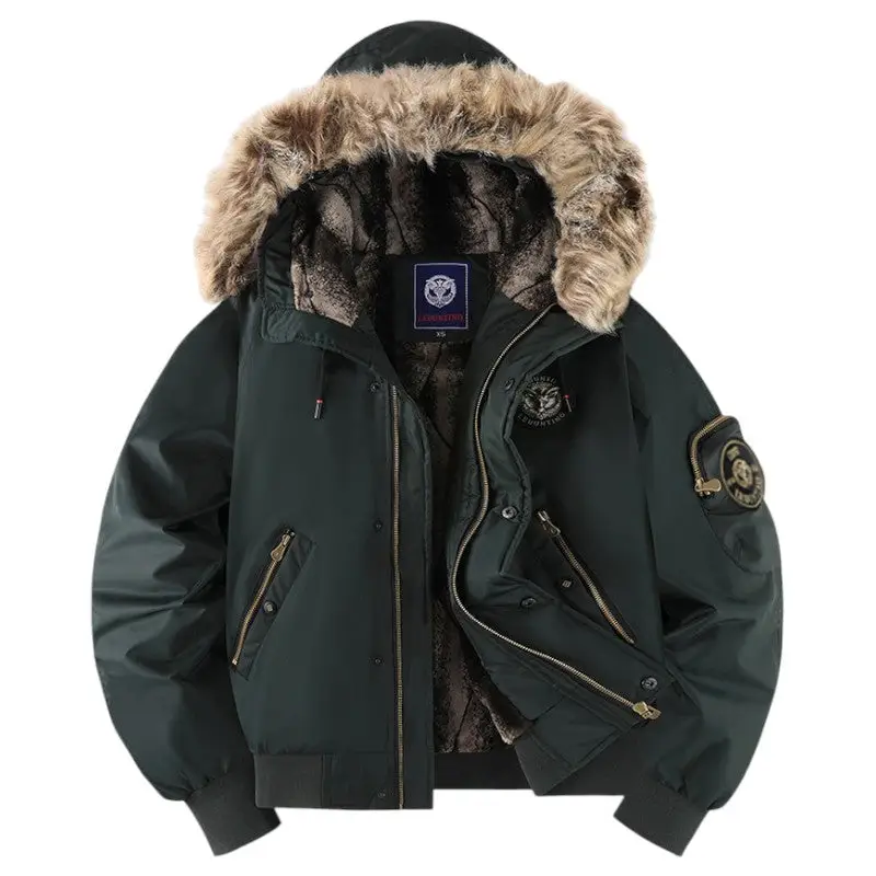Doudoune homme hiver militaire - Image 11