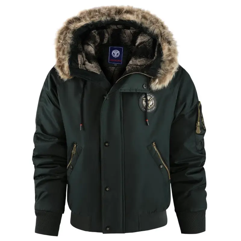 Doudoune homme hiver militaire - Image 12
