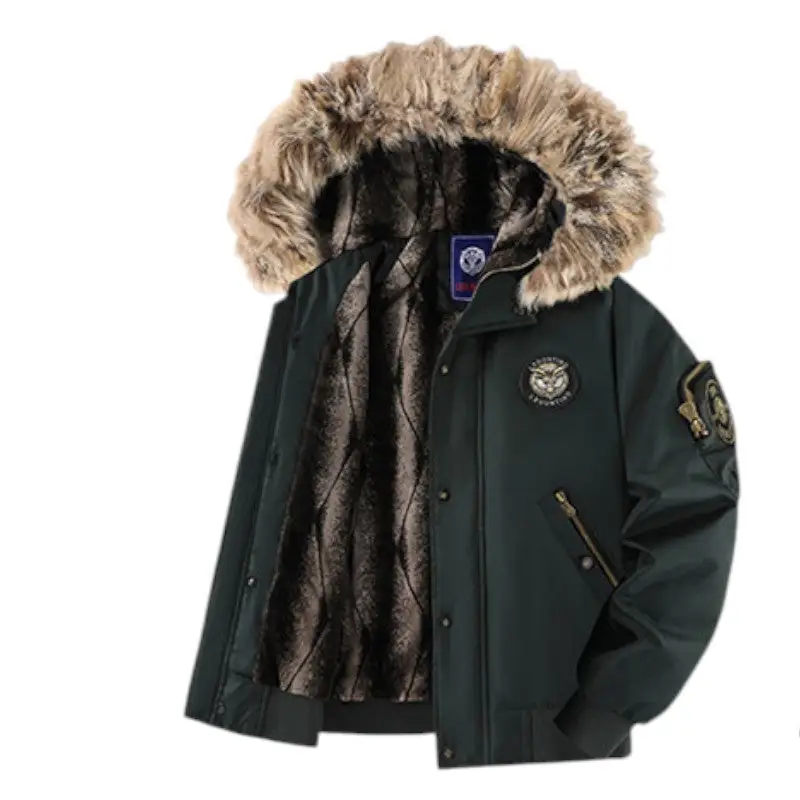 Doudoune homme hiver militaire - Image 14