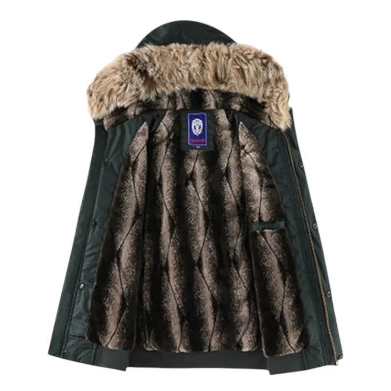 Doudoune homme hiver militaire - Image 15
