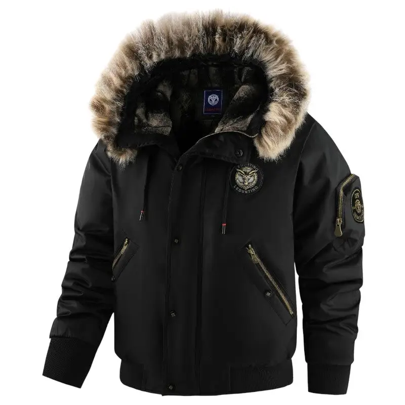 Doudoune homme hiver militaire - Image 4
