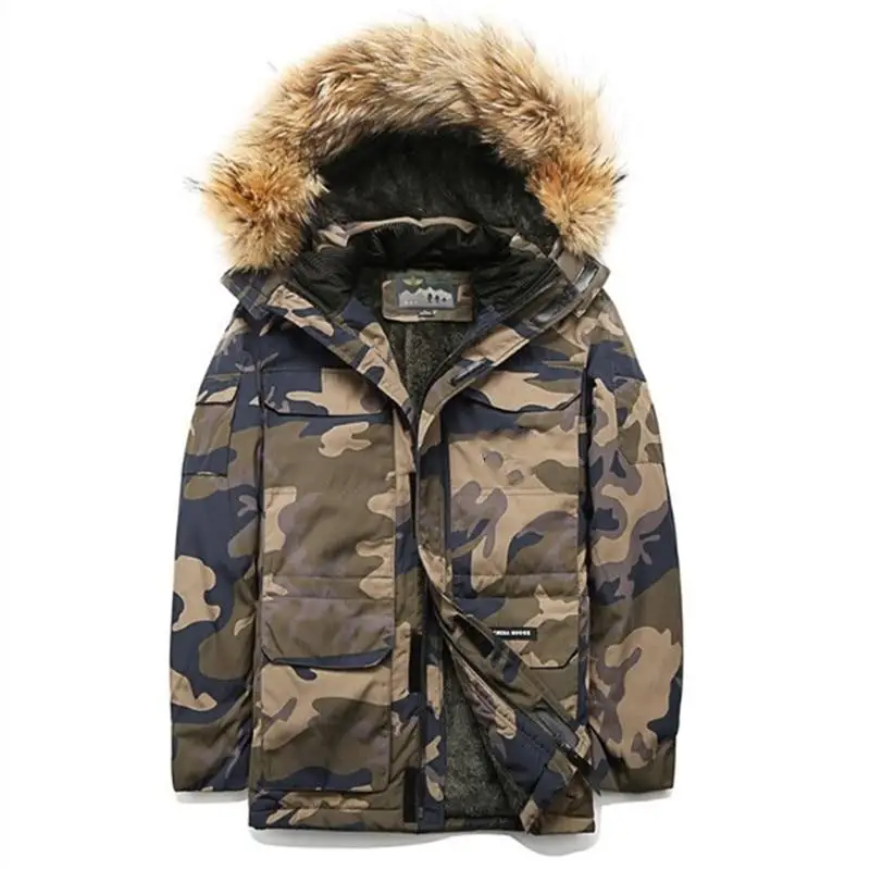 Doudoune militaire camouflage - Image 2