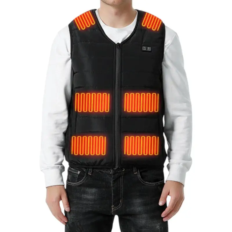 Doudoune sans manche chauffante homme - Image 5