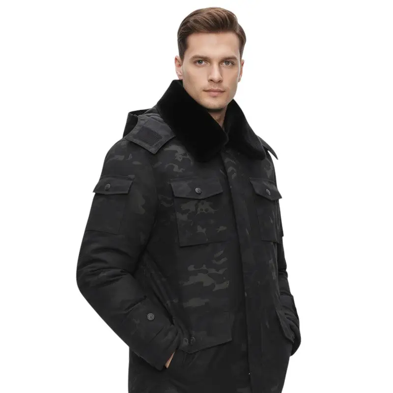 Doudoune style militaire homme - Image 21