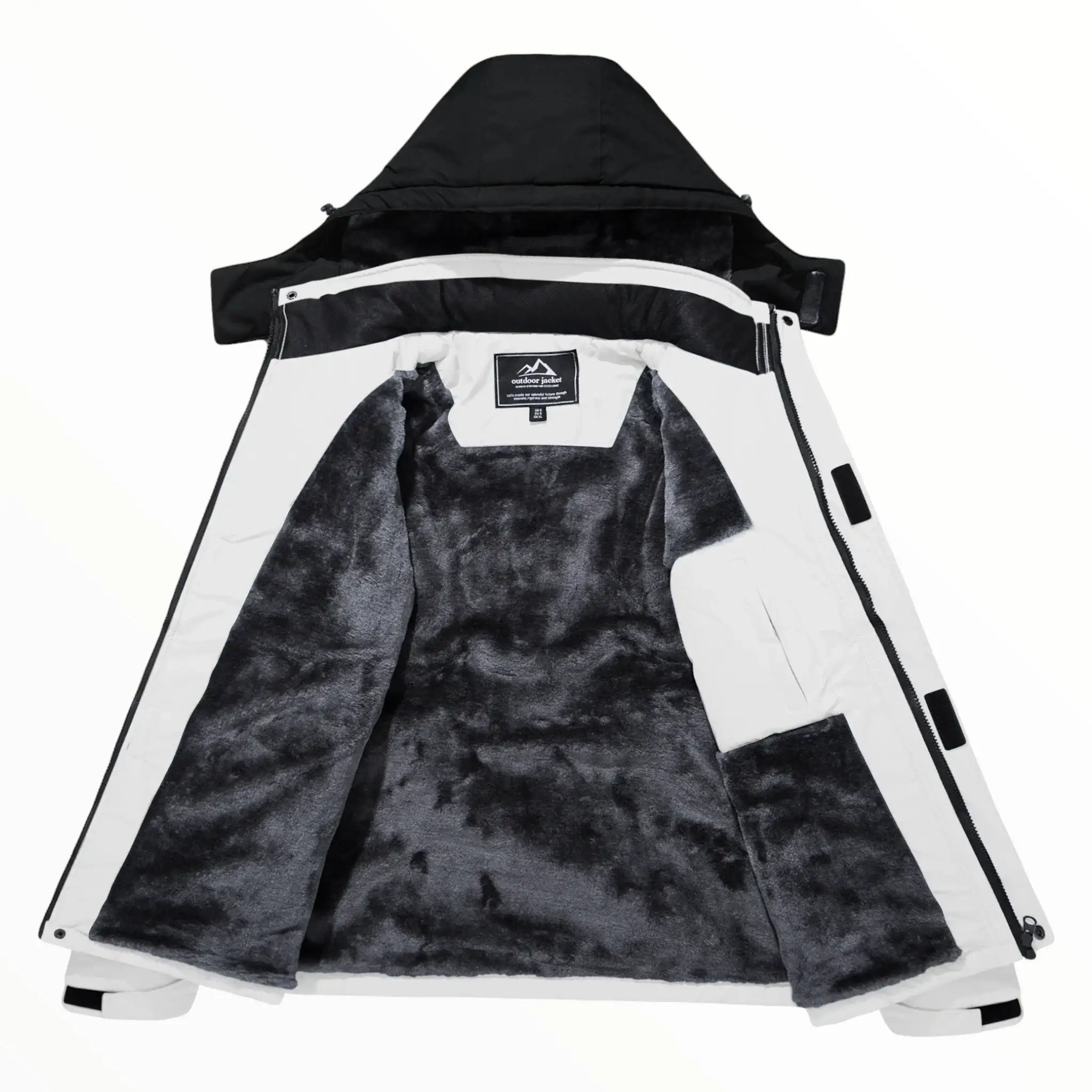 Femme style tactique Parka - Image 2