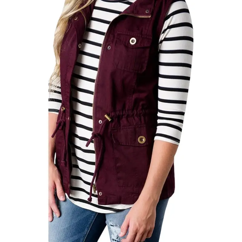 Femme veste militaire - Image 3