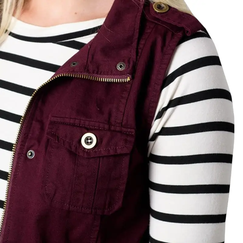 Femme veste militaire - Image 5