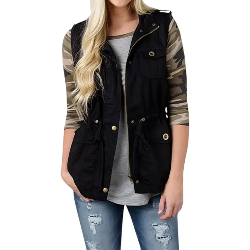 Femme veste militaire - Image 8