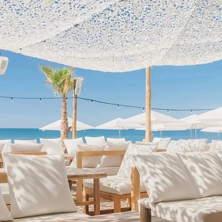 Filet camouflage blanc pour pergola - Image 8