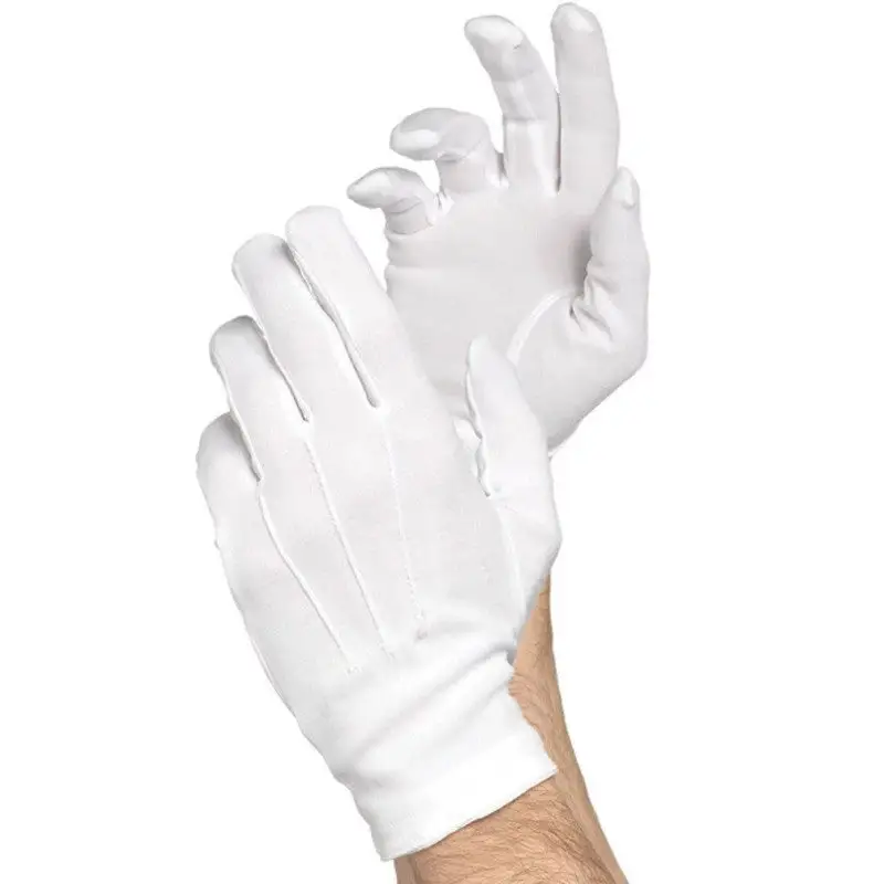 Gant blanc militaire - Image 6