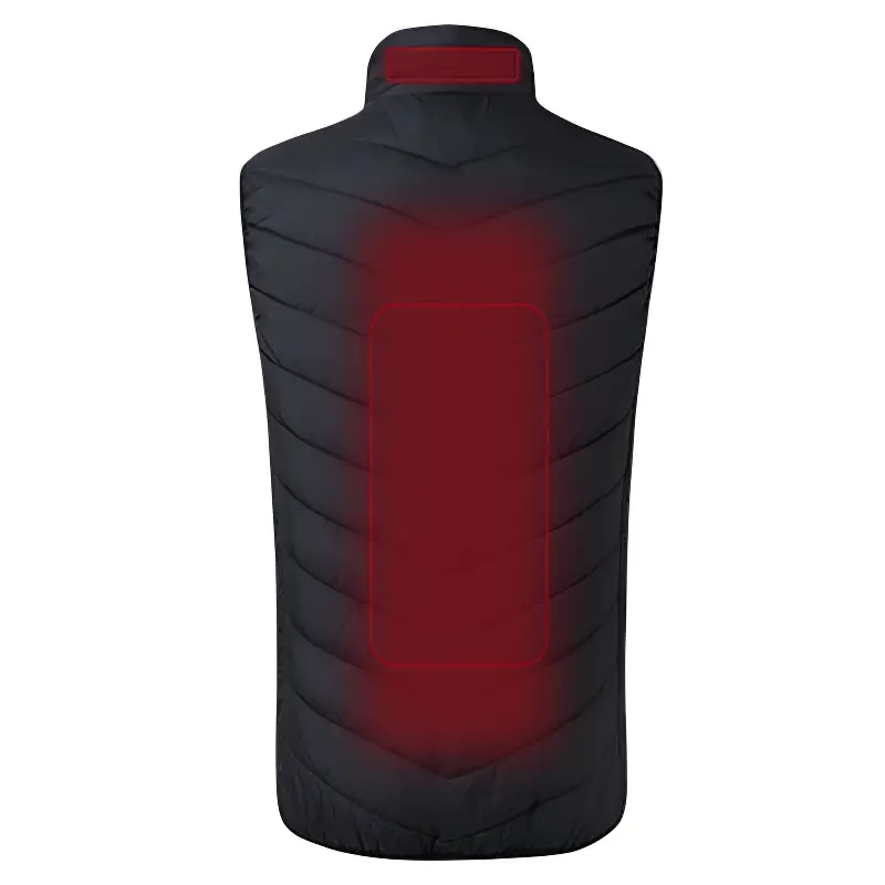 Gilet chauffant grande taille homme - Image 6