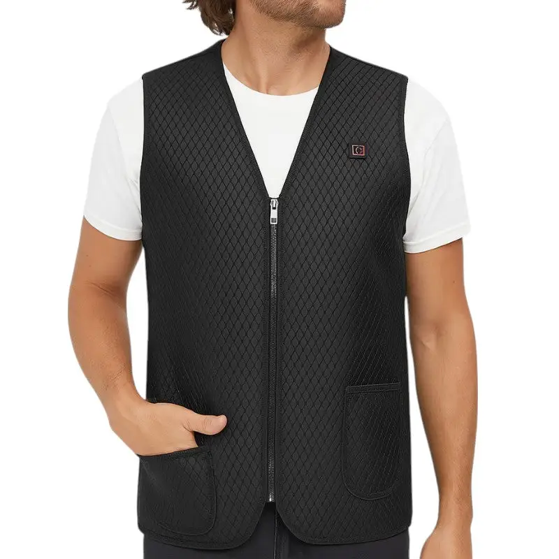 Gilet chauffant homme fibre de carbone - Image 4