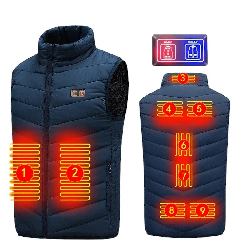 Gilet chauffant intelligent homme - Image 10