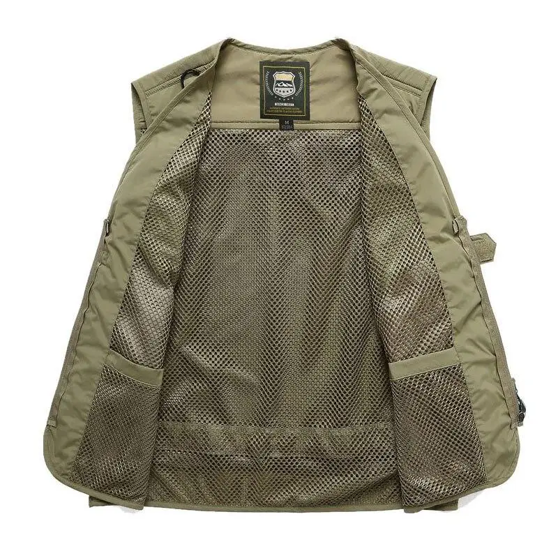 Gilet de chasse orange - Image 11