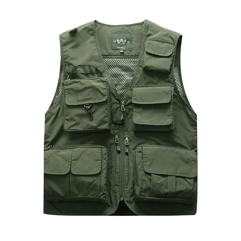 Gilet de chasse orange - Image 5