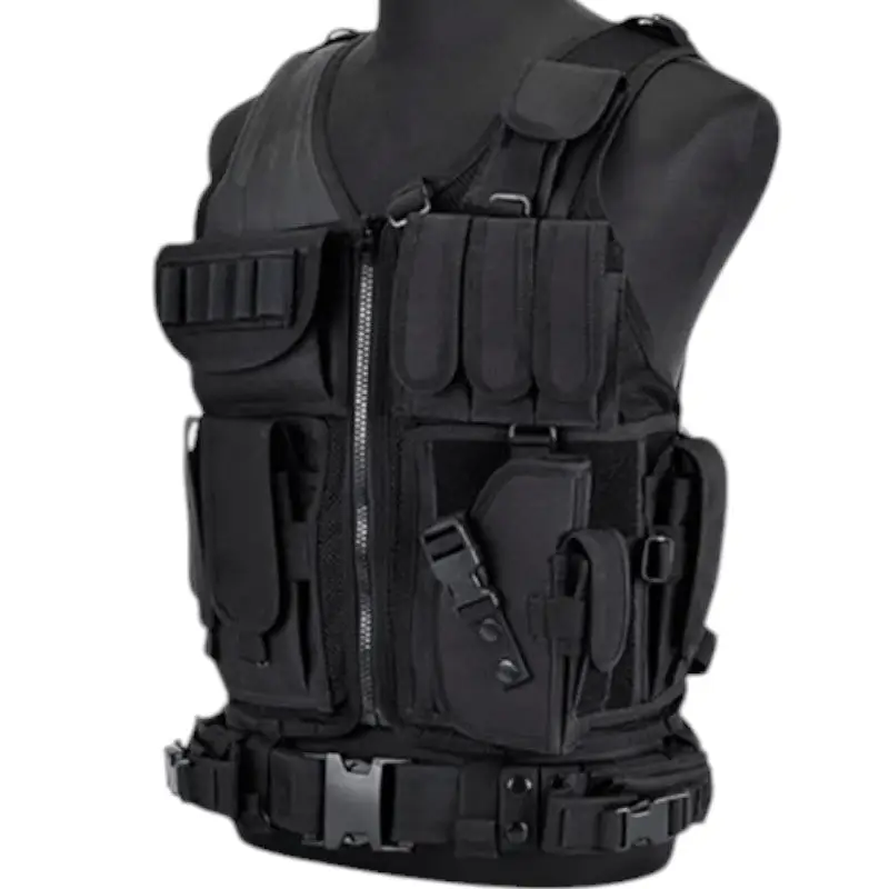 Gilet veste tactique militaire homme - Image 4
