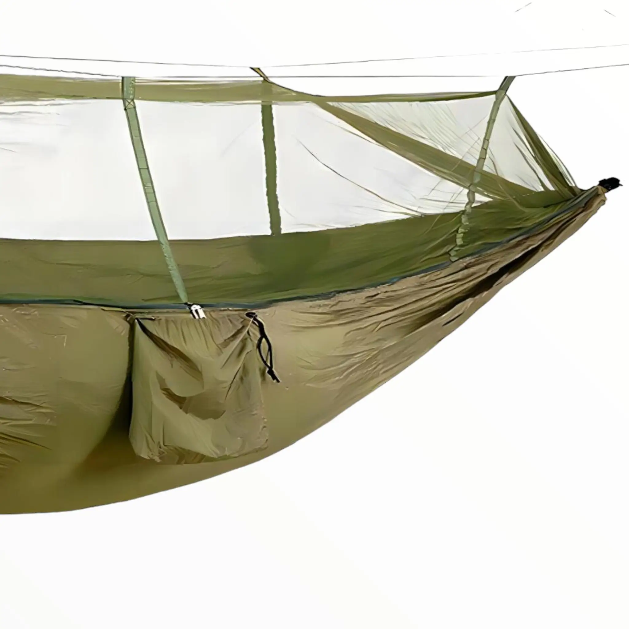 HAMAC TOILE PARACHUTE DOUBLE AVEC MOUSTIQUAIRE - Image 4