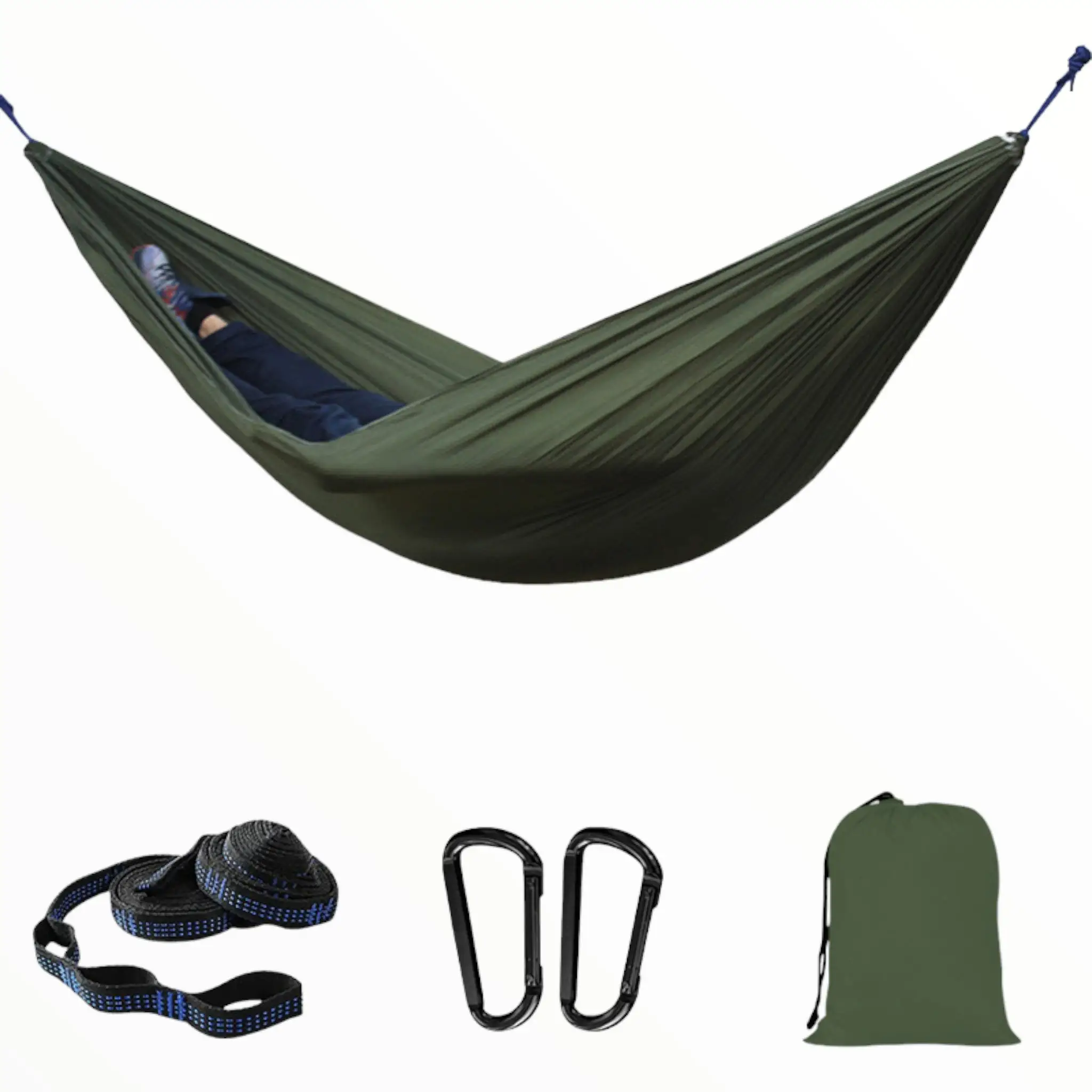 HAMAC TOILE PARACHUTE SOLIDE EN DIFFERENTS COLORIS - Image 18