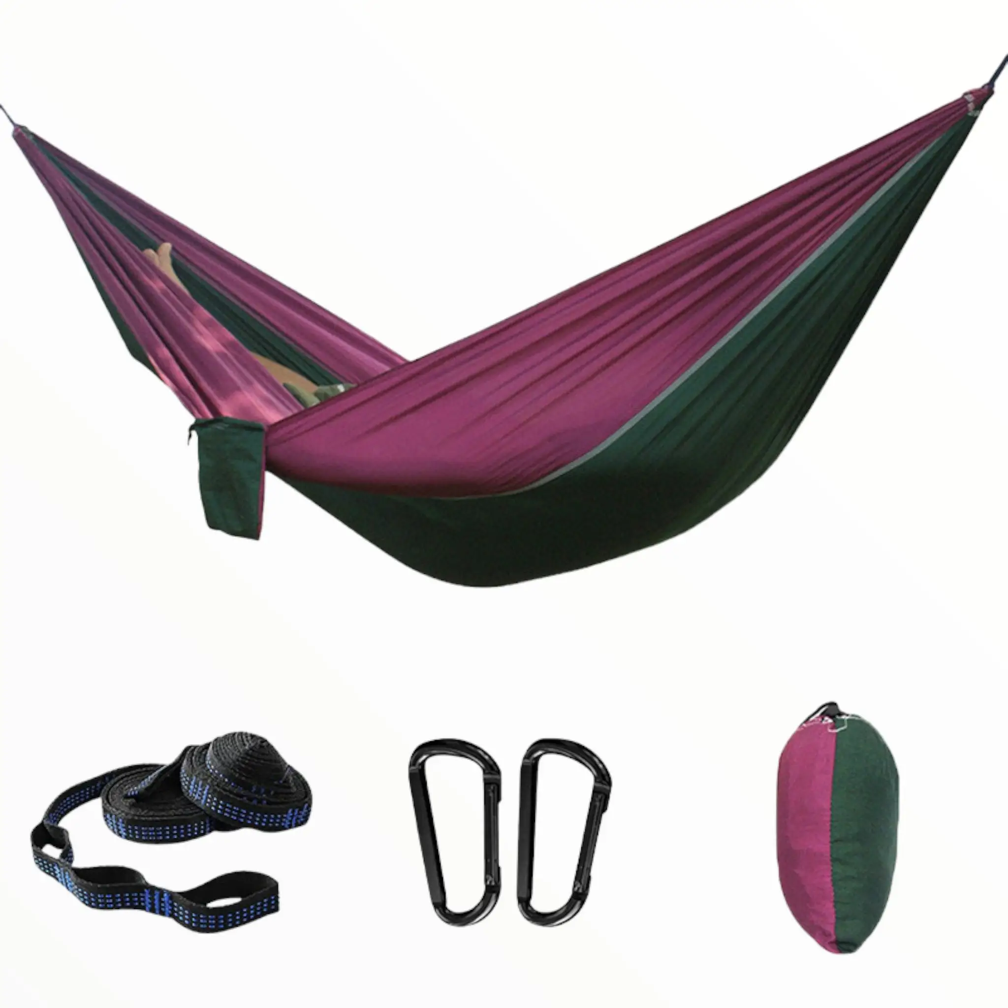 HAMAC TOILE PARACHUTE SOLIDE EN DIFFERENTS COLORIS - Image 21