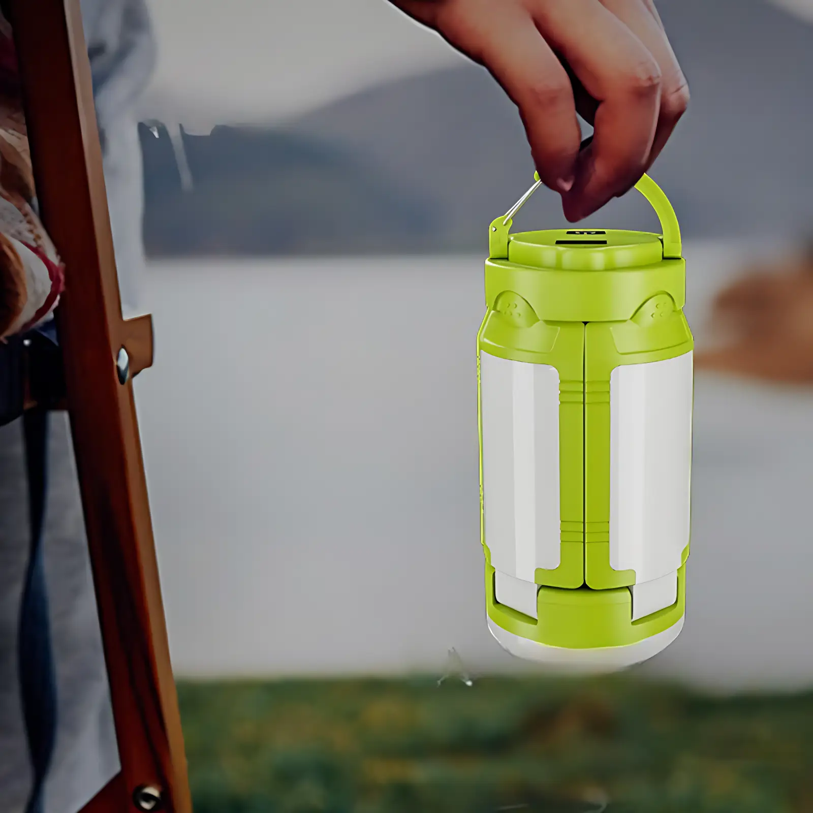 Lampe de camping avec fonction power bank - Image 3