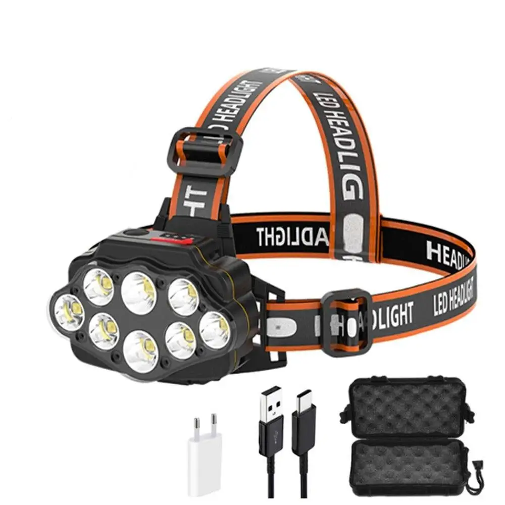 Lampe frontale rechargeable puissante - Image 10