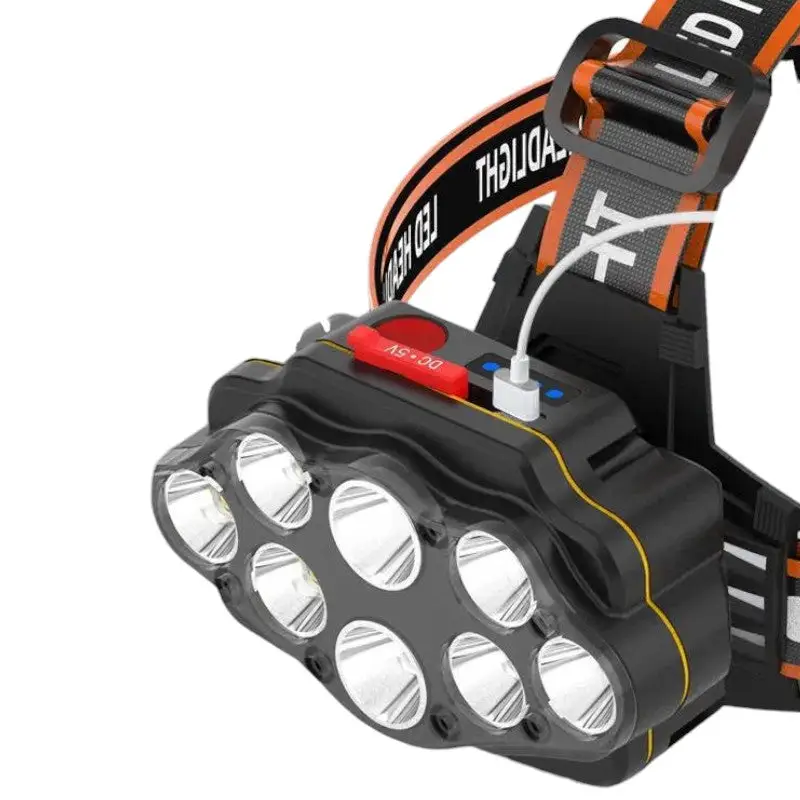 Lampe frontale rechargeable puissante - Image 3