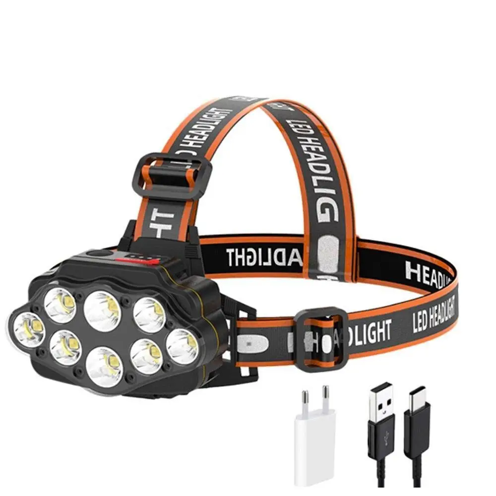 Lampe frontale rechargeable puissante - Image 9